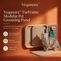 Veqanora™ FurFrame Modular Pet Grooming Panel